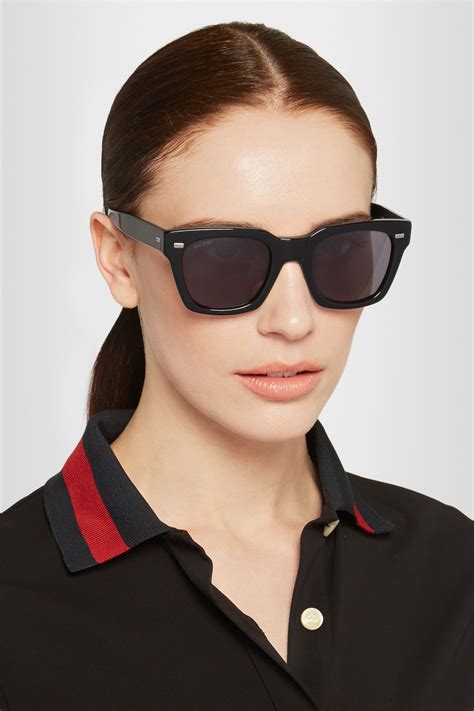 gucci eyewear square frame sunglasses.